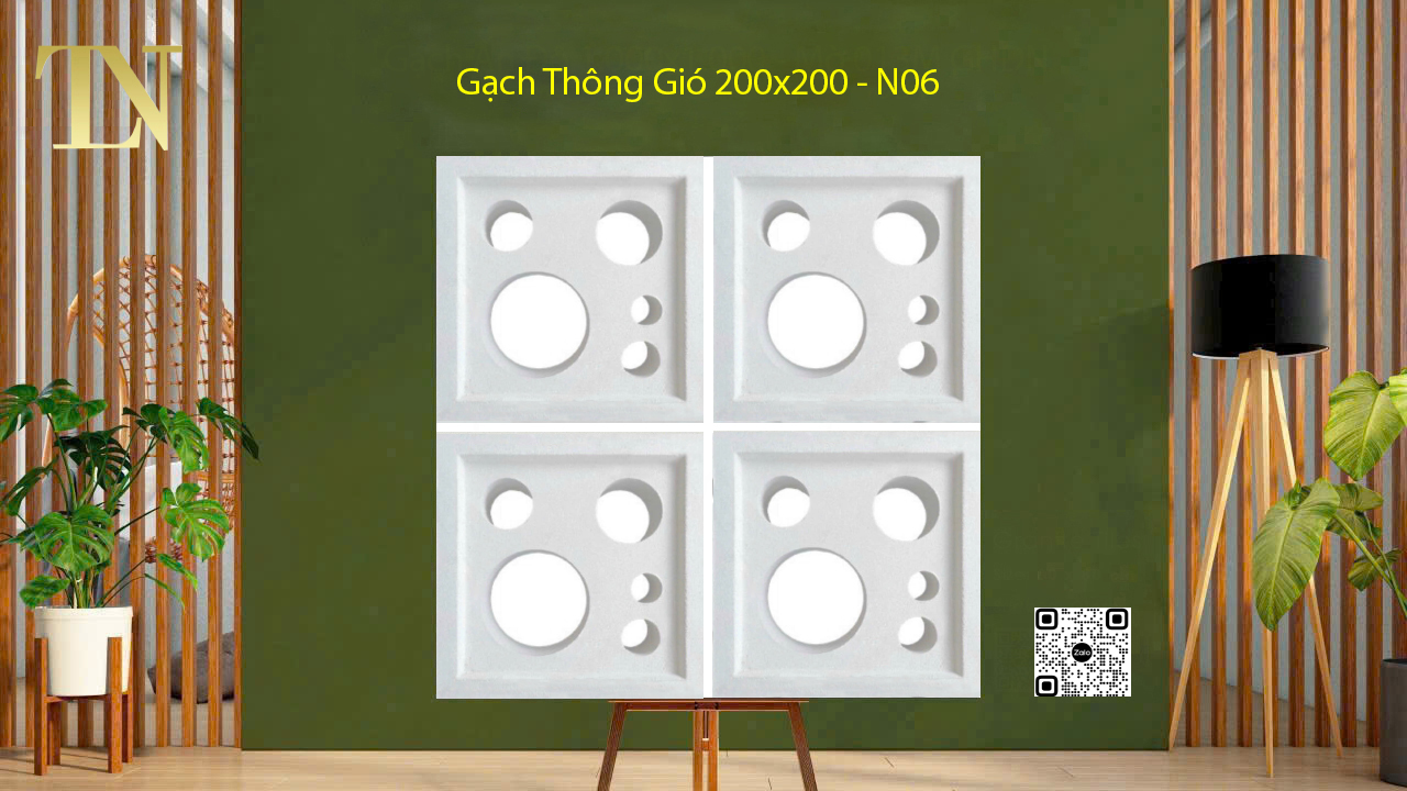 Ban Công Gạch Bông Gió