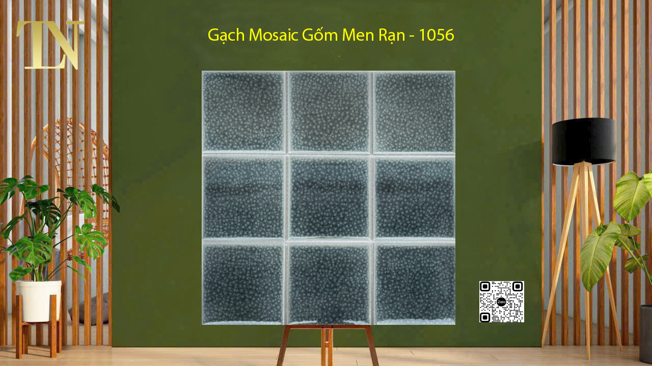 Gạch Mosaic Gốm Men Rạn - 1056