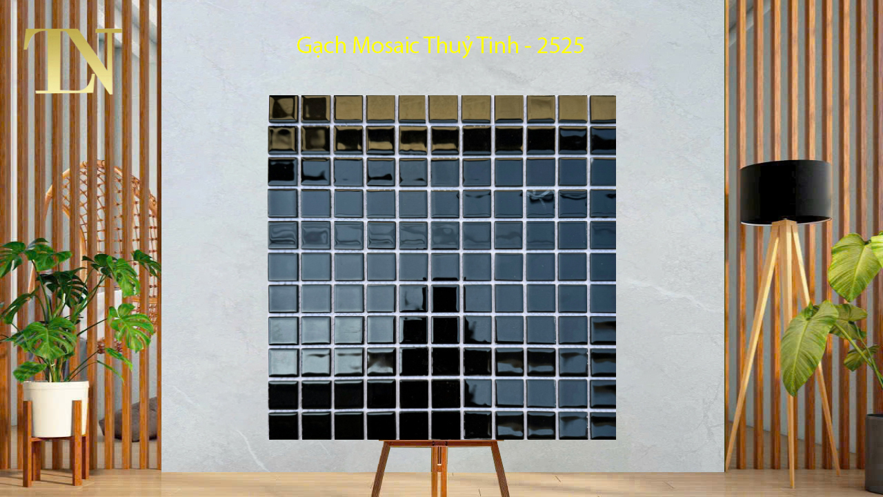 Chọn Mẫu Gạch Mosaic Ốp Nhà Tắm Hot Nhất 2025 - Gạch Mosaic Kính Đep