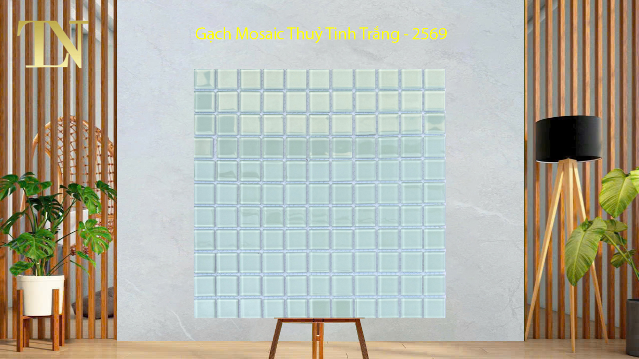 Bảng Giá Gạch Thủy Tinh Mới Nhất 2025 - Gạch Mosaic Màu Xanh Ngọc