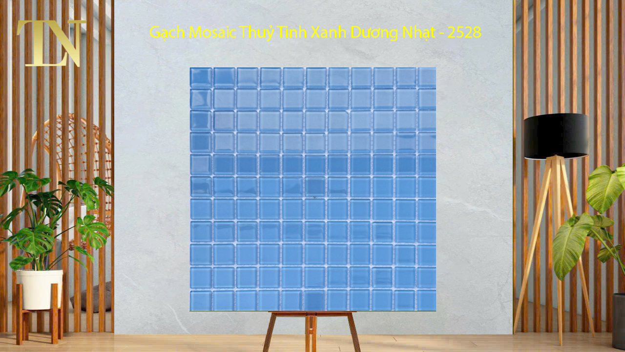 Gạch Mosaic Màu Hồng Ốp Tường Nhà Tắm An Giang 0904 568 169