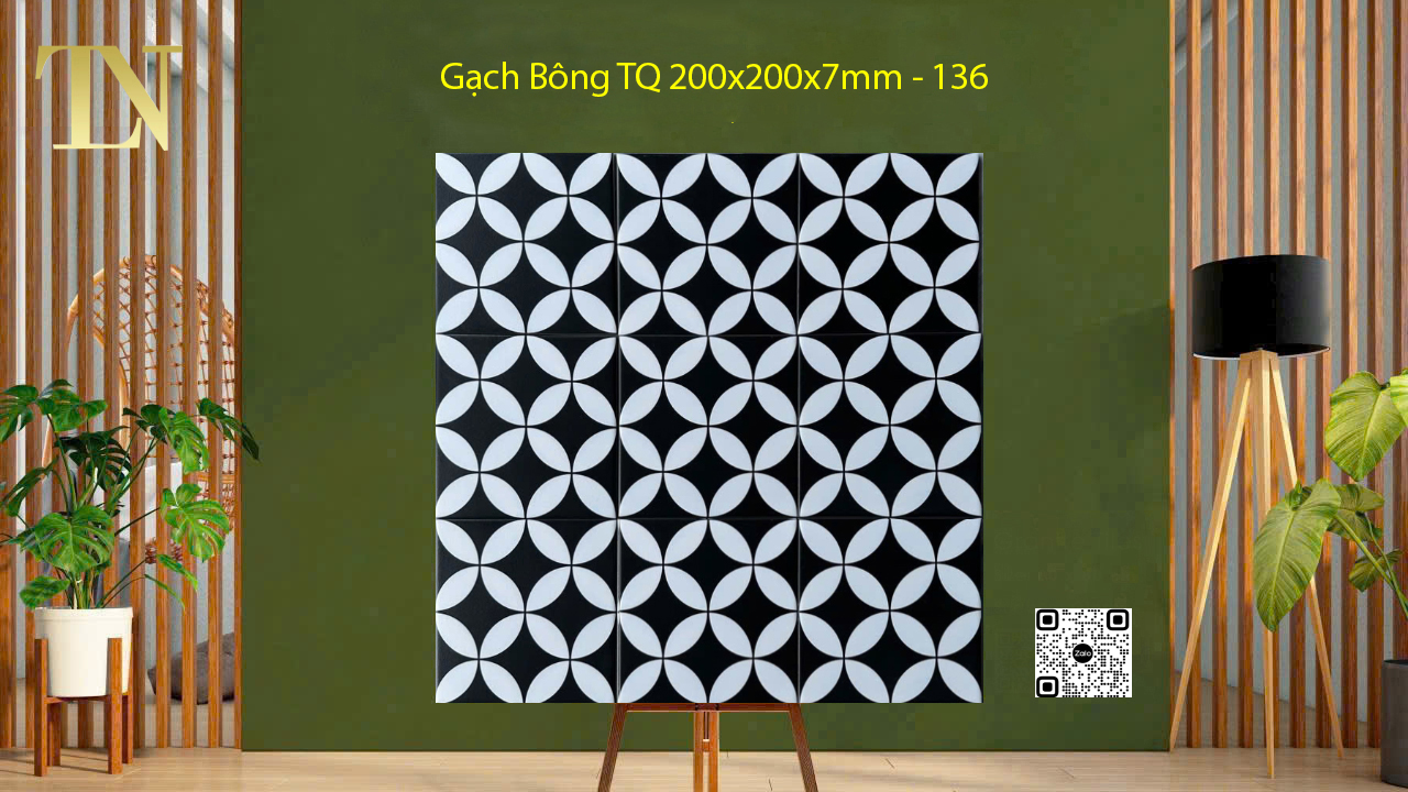 Gạch Bông Đồng Tiền 