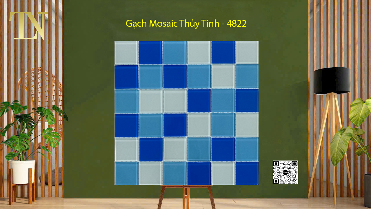Gạch Mosaic Thủy Tinh 4802