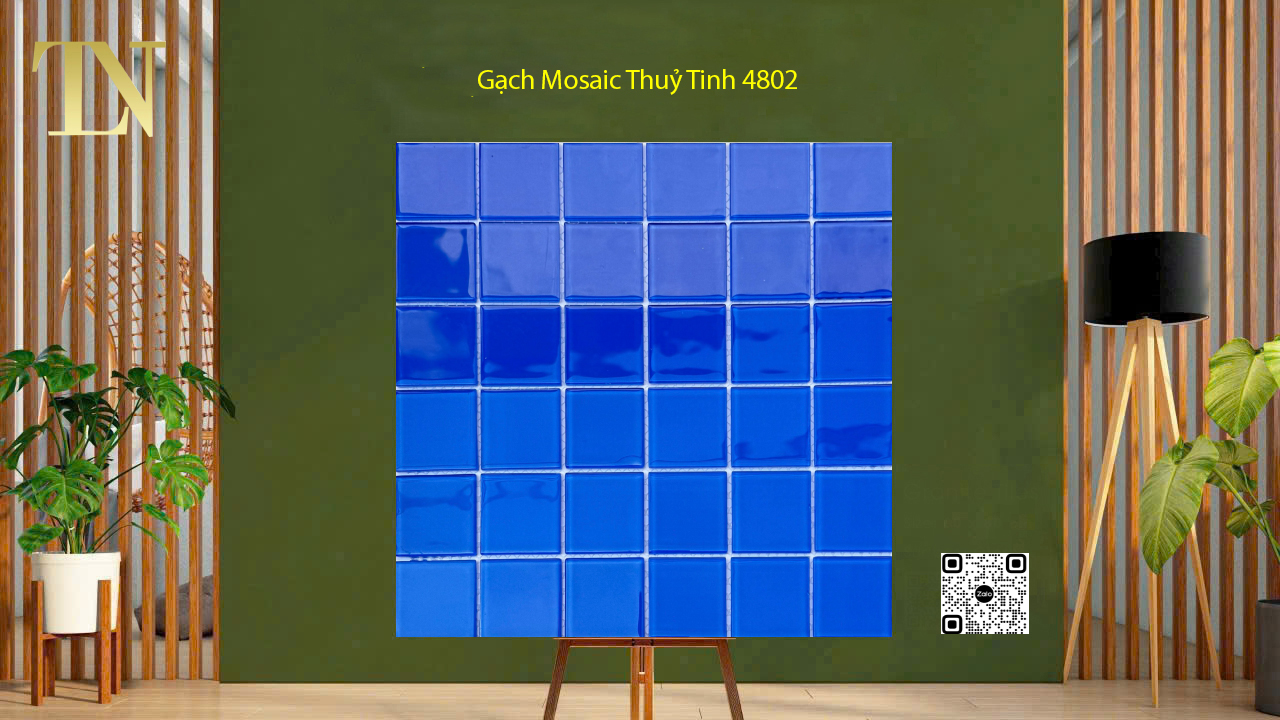 Gạch Mosaic Thủy Tinh 4802