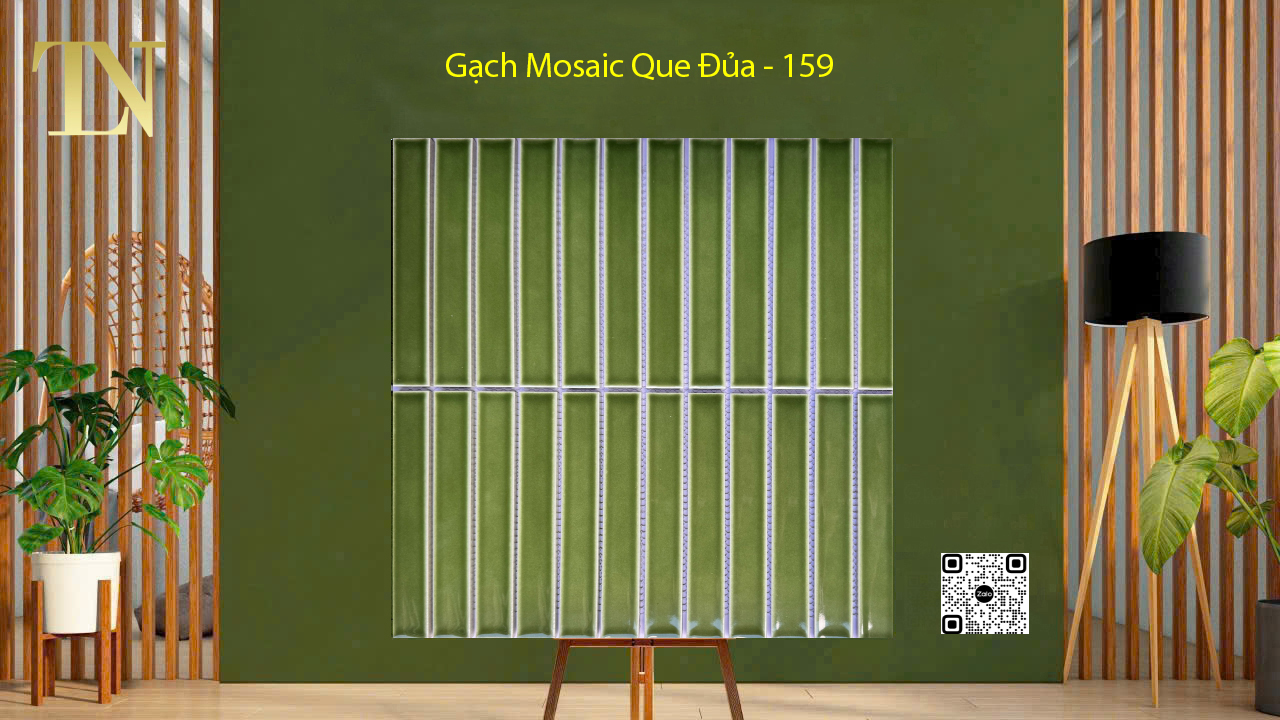 gạch mosaic que đũa