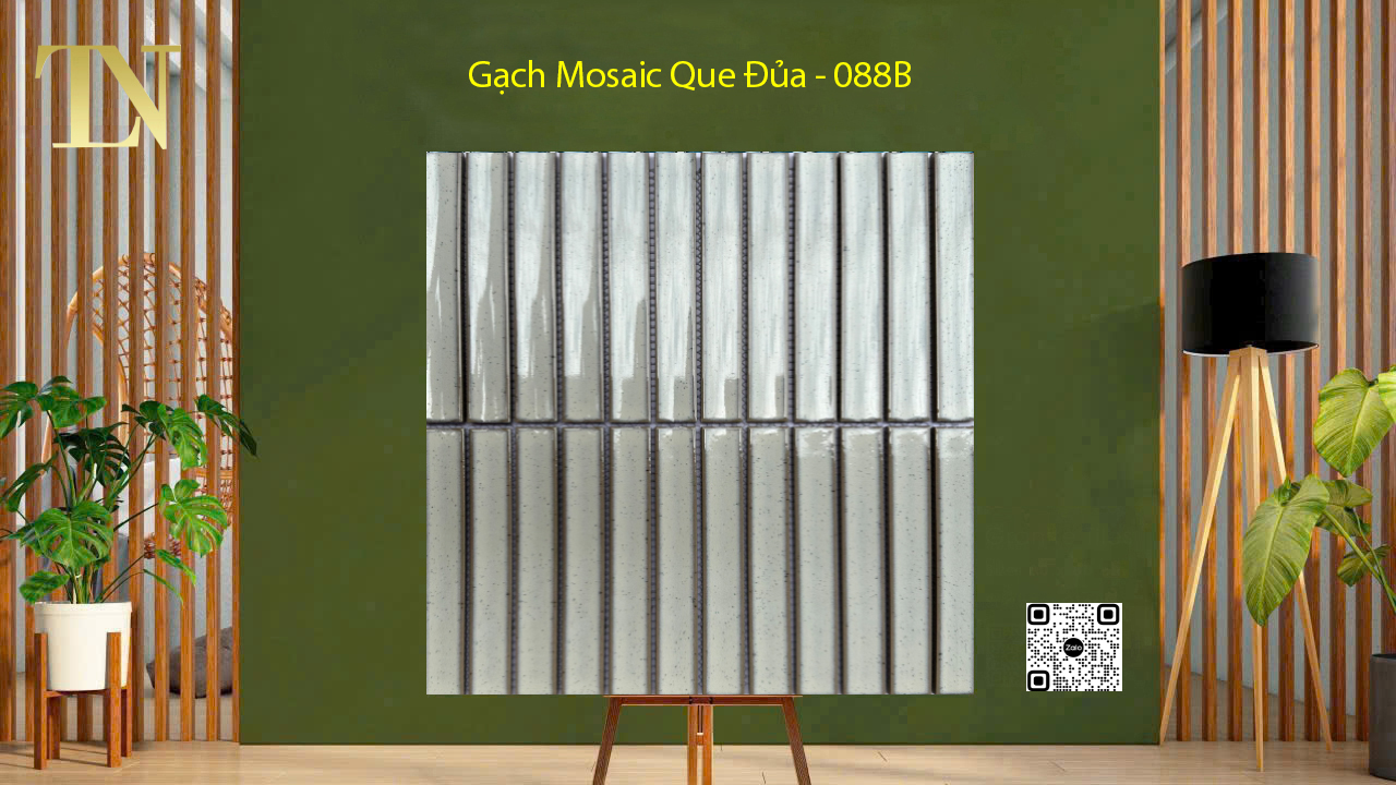 gạch mosaic que đũa