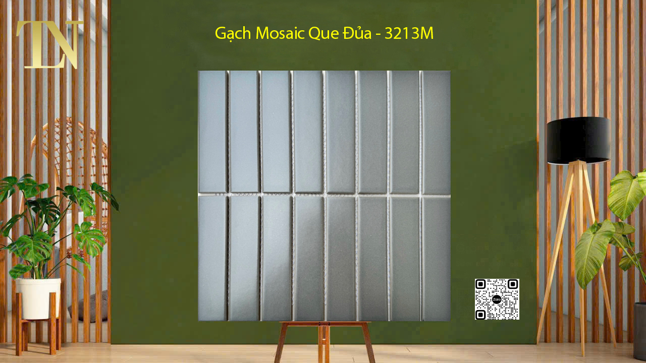 gạch mosaic que đũa