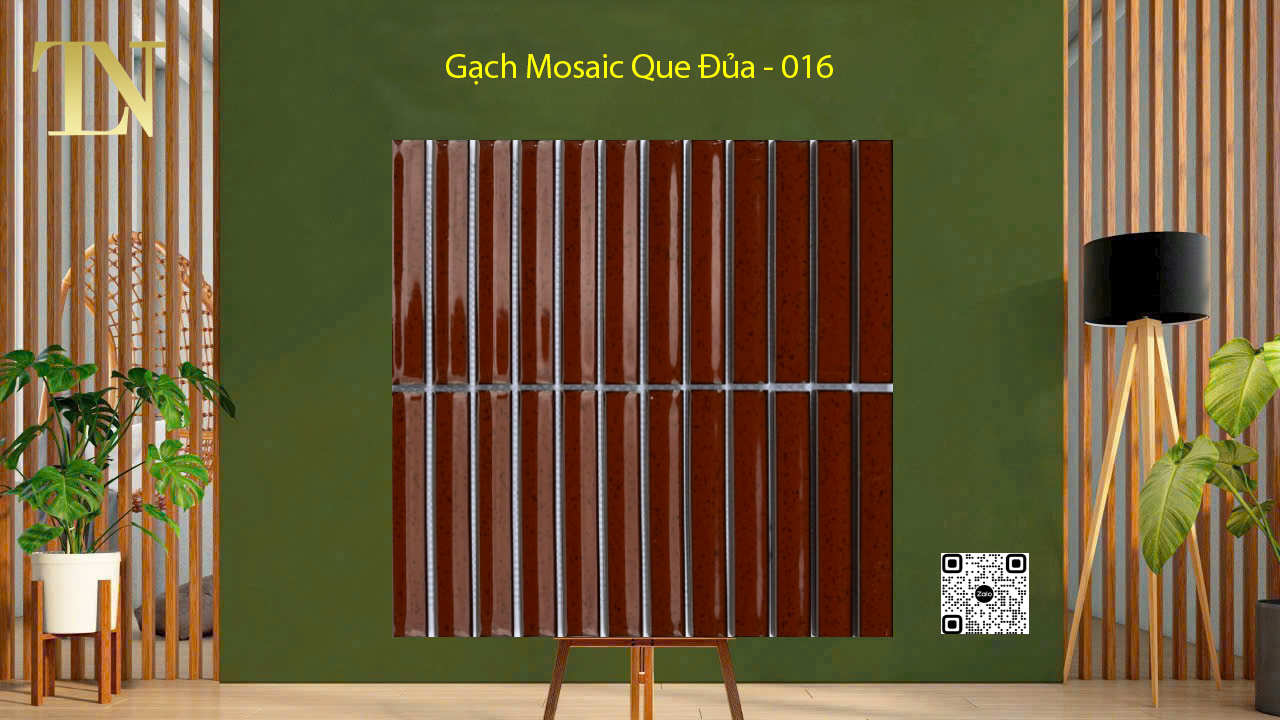 gạch mosaic que đũa