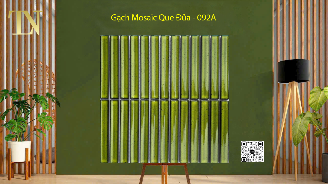 gạch mosaic que đũa