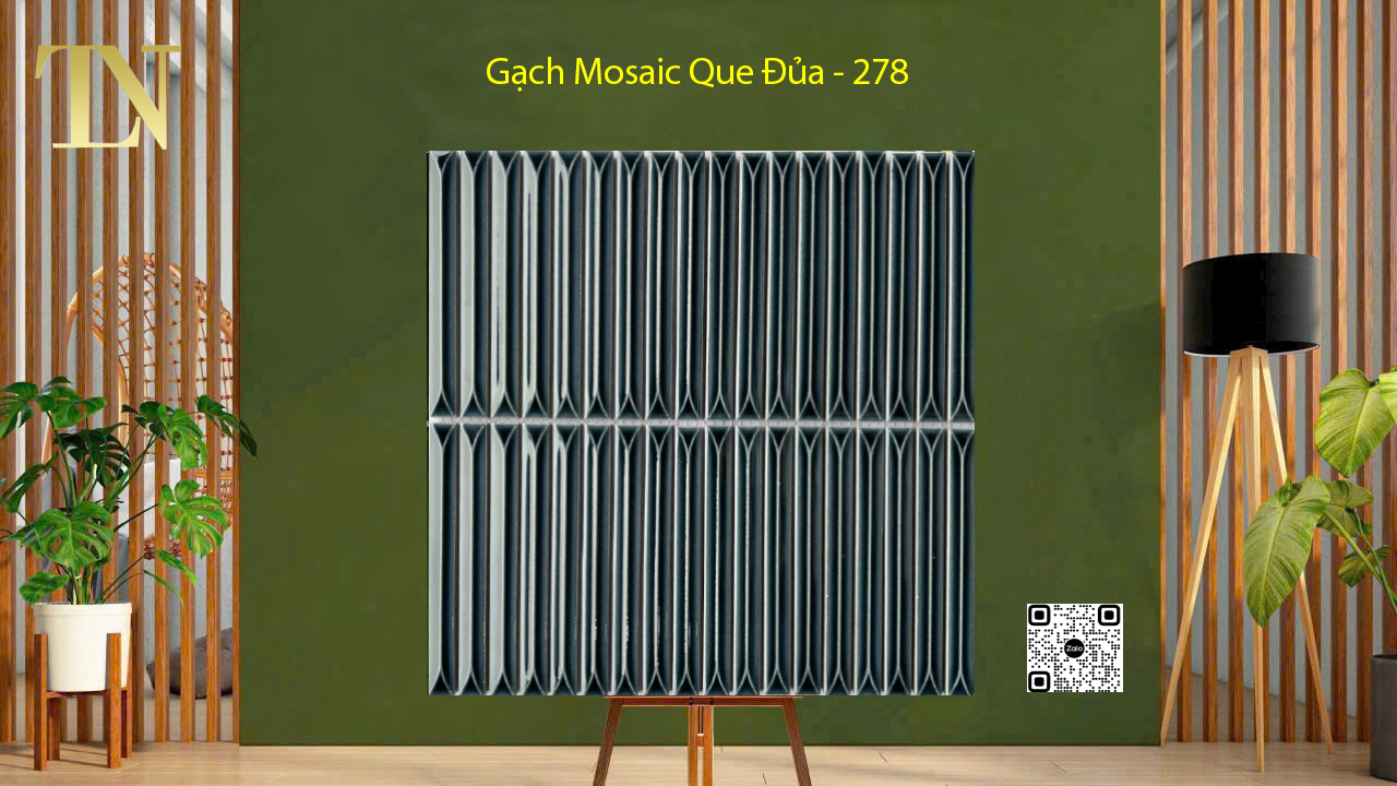 gạch mosaic que đũa