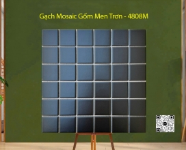 Gạch Mosaic Gốm Men Trơn 300x300x6mm - 4808M 