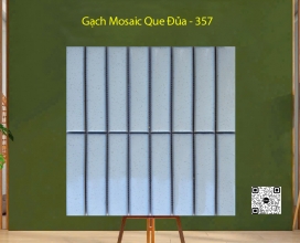 Gạch Mosaic Que Đũa 284x296x8mm - 357 