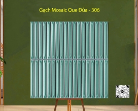 Gạch Mosaic Que Đũa 313x295x7mm - 306 