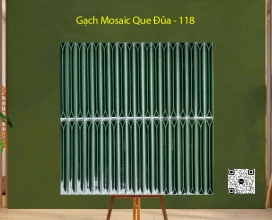 Gạch Mosaic Que Đũa 313x295x7mm - 118 