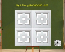 Gạch Thông Gió 200x200 - N05