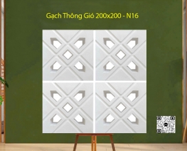 Gạch Thông Gió 200x200 - N16