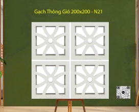 Gạch Thông Gió 200x200 - N21