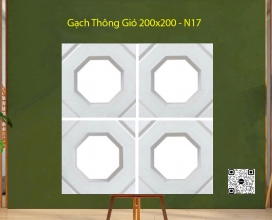 Gạch Thông Gió 200x200 - N17