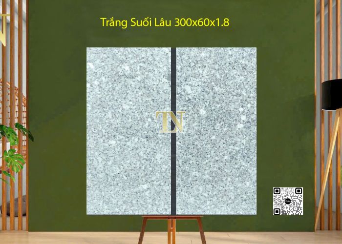 Đá Lát Sân Vườn 300X600 - Trắng Suối Lâu