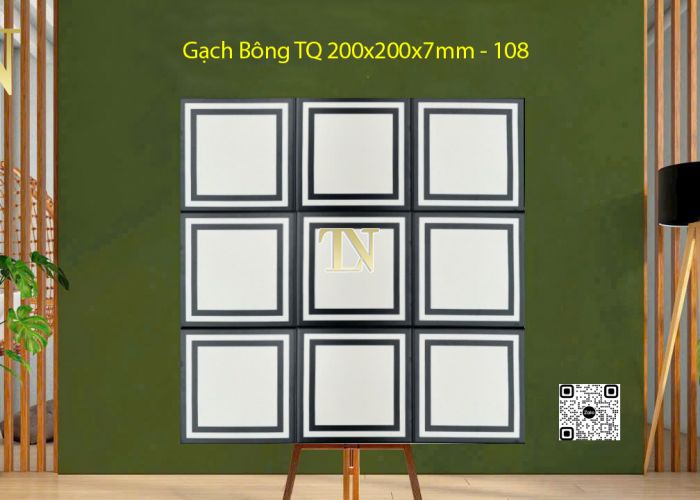 Gạch Bông 200x200x7mm - 108