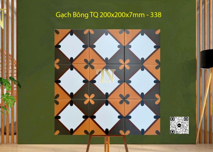 Gạch Bông 200x200x7mm -338