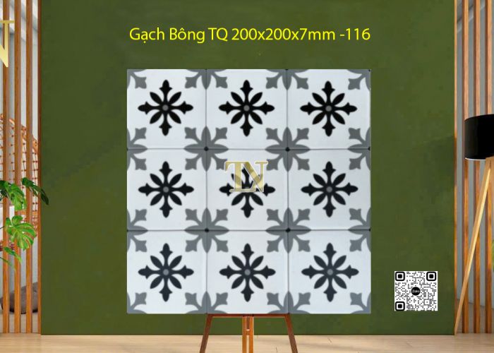 Gạch Bông 200x200x7mm - 116 