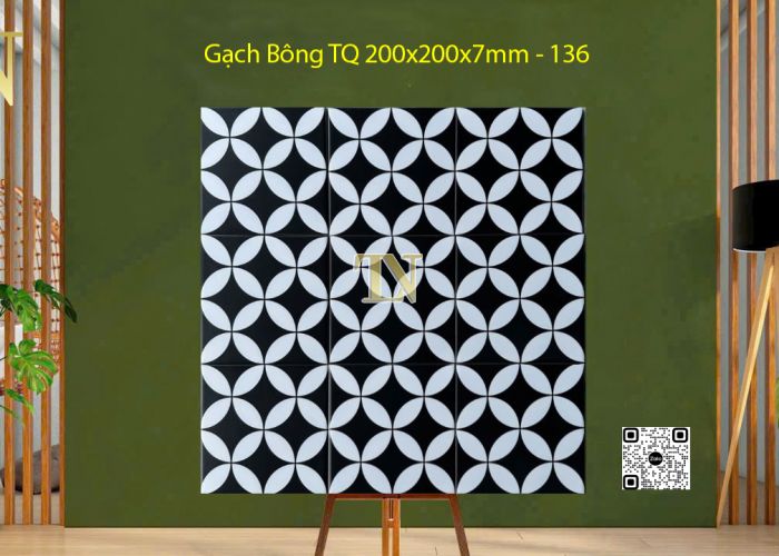 Gạch Bông 200x200x7mm - 136