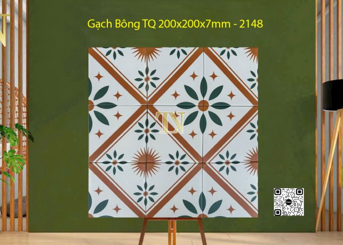 Gạch Bông 200x200x7mm - 2148