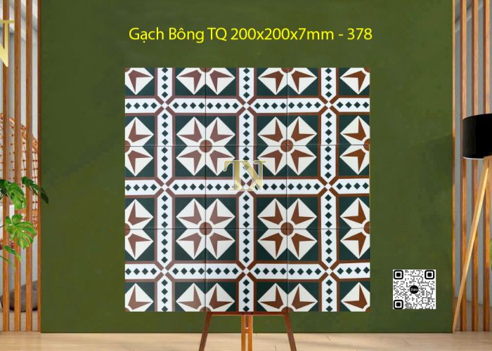 Gạch Bông 200x200x7mm - 738