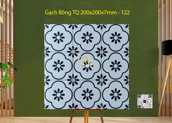 Gạch Bông 200x200x7mm - 122