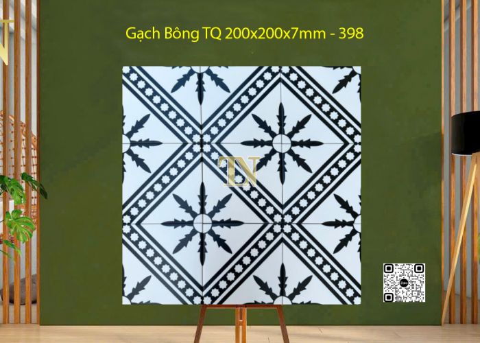 Gạch Bông 200x200x7mm - 398