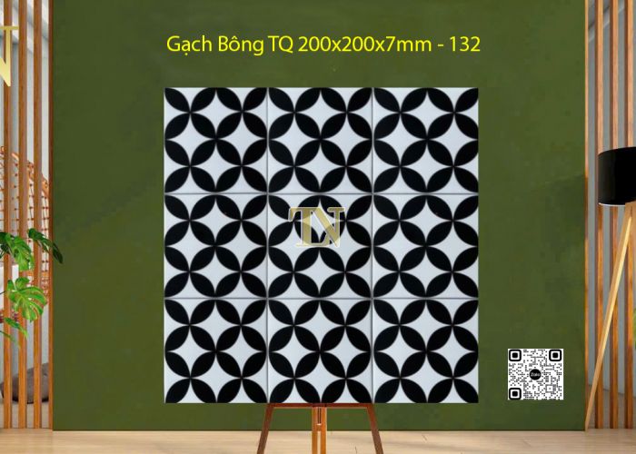 Gạch Bông 200x200X7mm - 132