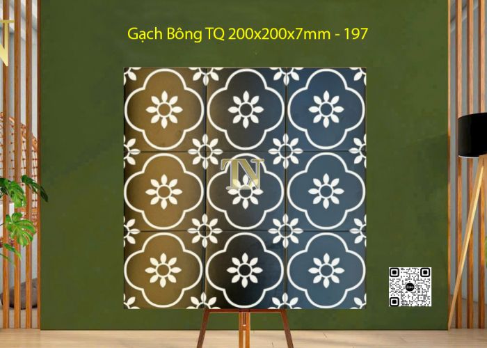 Gạch Bông 200x200x7mm -197