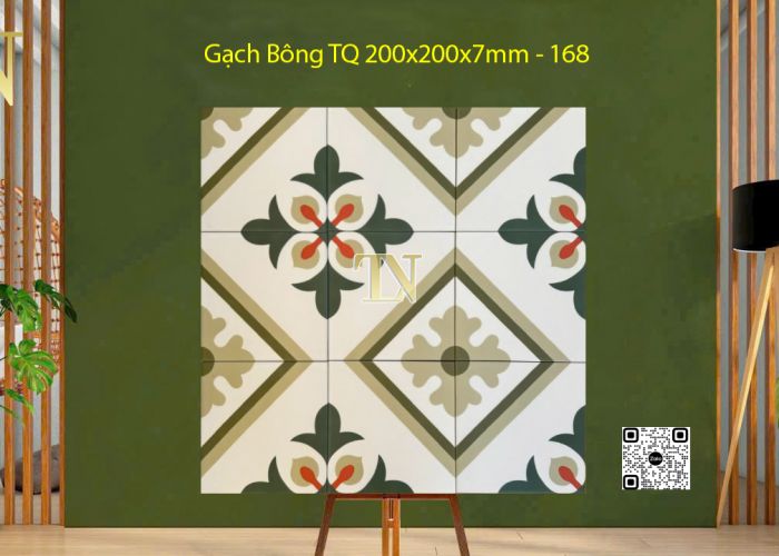 Gạch Bông 200x200x7mm 168