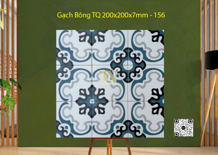 Gạch Bông 200x200x7mm 156