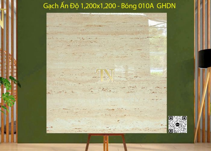 Gạch Ấn Độ 1200x1200 - 010A - Bóng