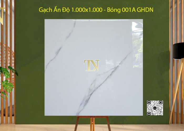 Gạch Ấn Độ 1000x1000 - 001A- Bóng