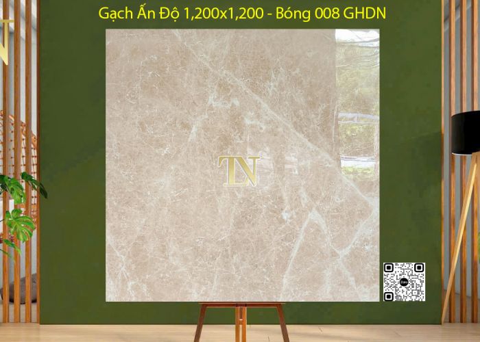 Gạch Ấn Độ 1200x1200 - 008 - Bóng