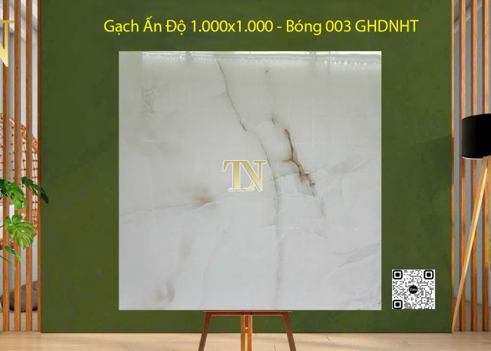 Gạch Ấn Độ 1000x1000 - 003HT - Bóng