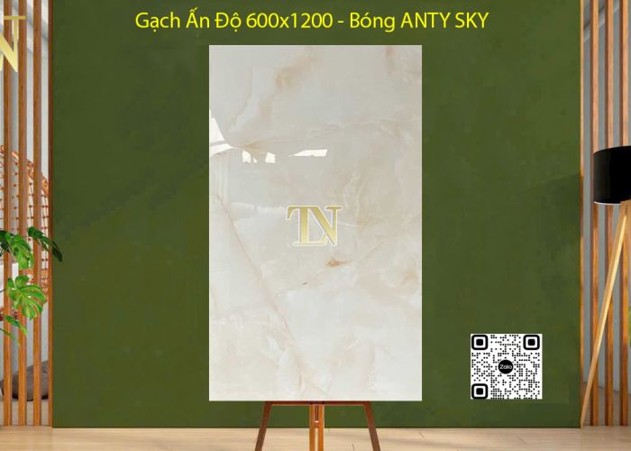 Gạch Ấn Độ 600x1200 - ANTY SKY Bóng