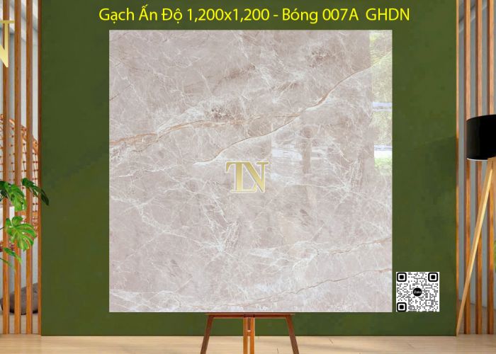 Gạch Ấn Độ 1200x1200 - 007A - Bóng