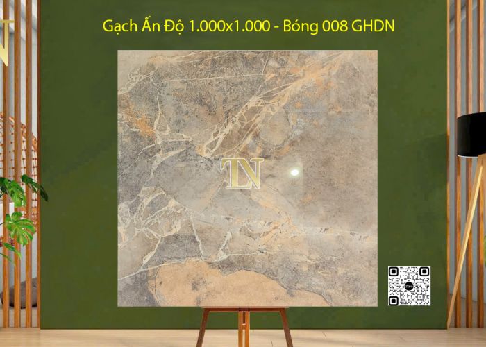 Gạch Ấn Độ 1000x1000 - 008 - Bóng