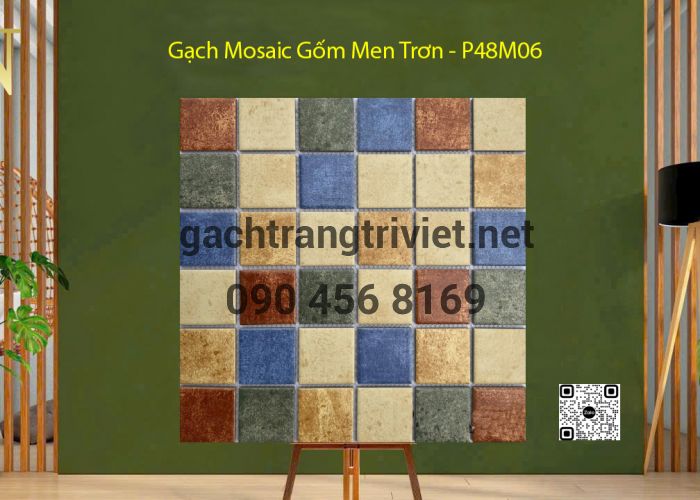 Gạch Mosaic 306x306x6mm - P48M06 