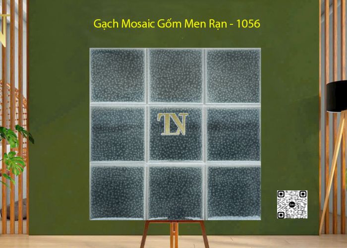 Gạch Mosaic Gốm Men Rạn - 1056 