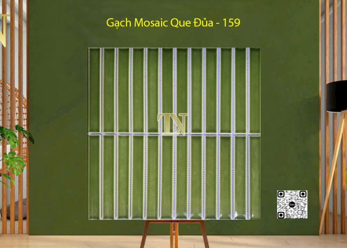 Gạch Mosaic Que Đũa 296x300x6mm - 159 