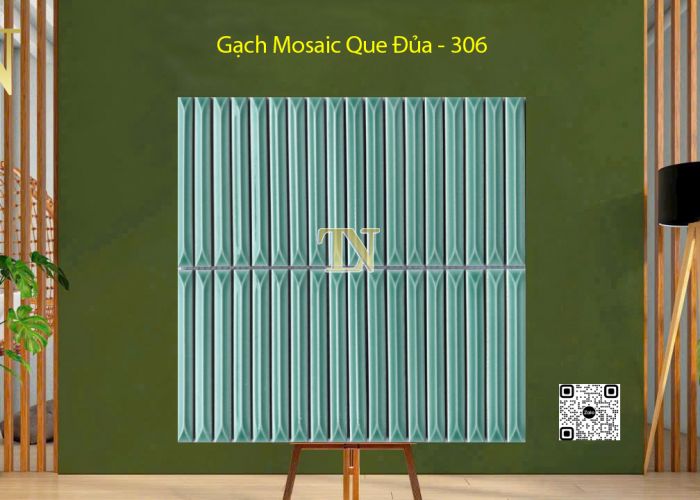 Gạch Mosaic Que Đũa 313x295x7mm - 306 