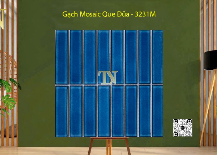 Gạch Mosaic Que Đũa 284x296x6mm - 3231M