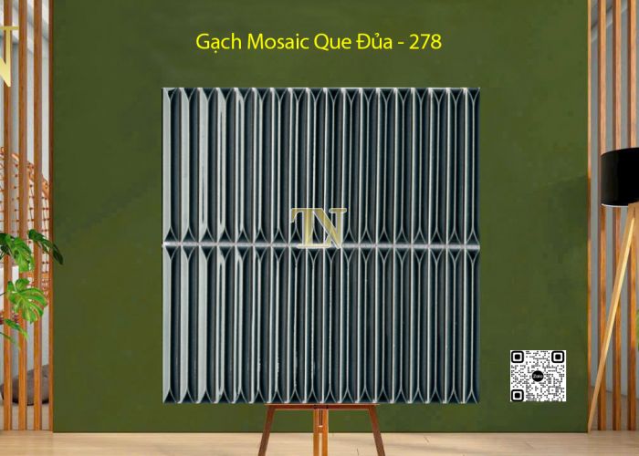 Gạch Mosaic Que Đũa 313x295x7mm - 278 