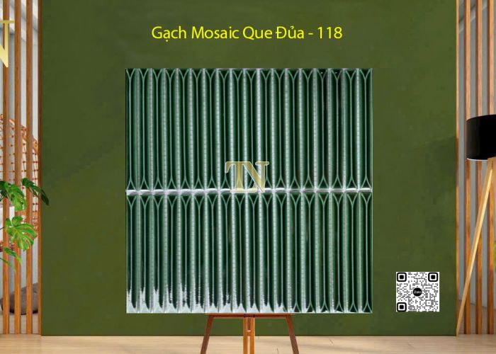 Gạch Mosaic Que Đũa 313x295x7mm - 118 