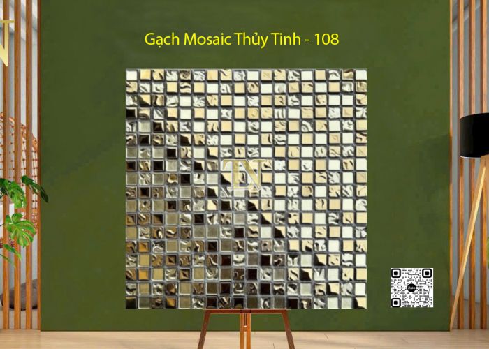 Gạch Mosaic Thủy Tinh - 108